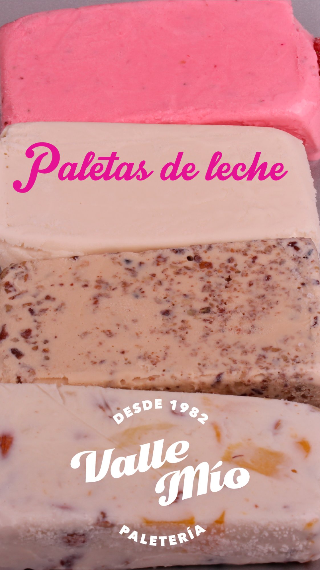 Paletas de leche